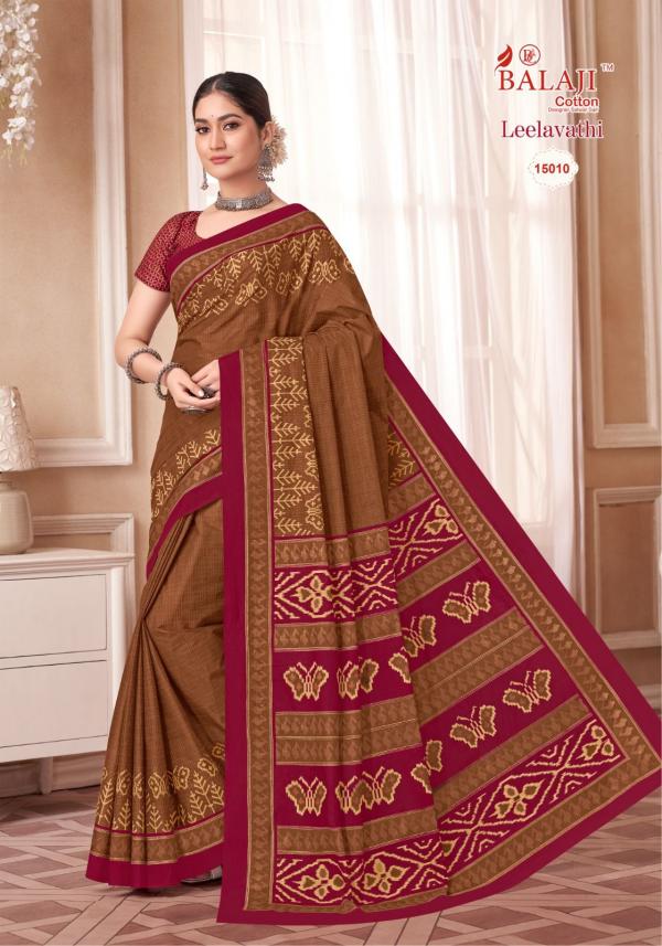 Balaji Leelavathi Vol-15 – Cotton Sarees